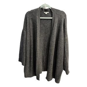American Eagle Open Front Dark Gray Cardigan Sweater Size XL Extra Large